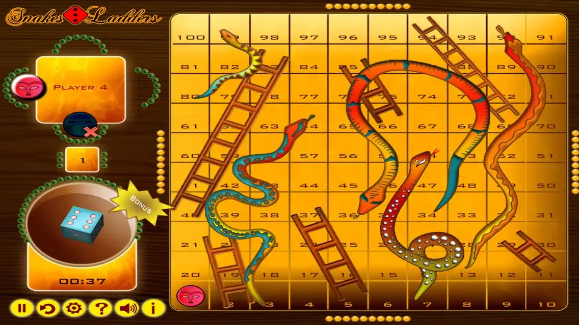 Tangkapan layar Snakes & Ladders-Game