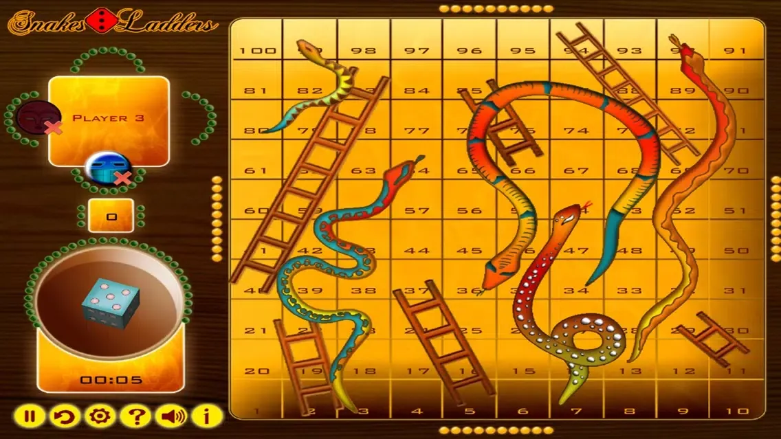 Tangkapan layar Snakes & Ladders-Game