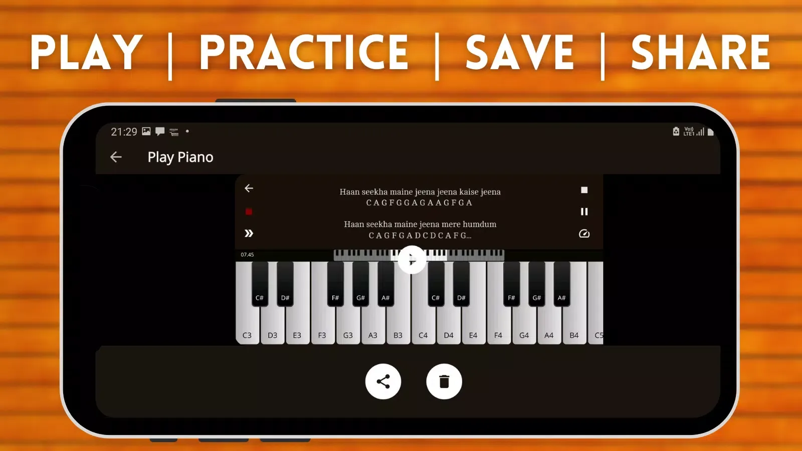 Play Piano Screenshots