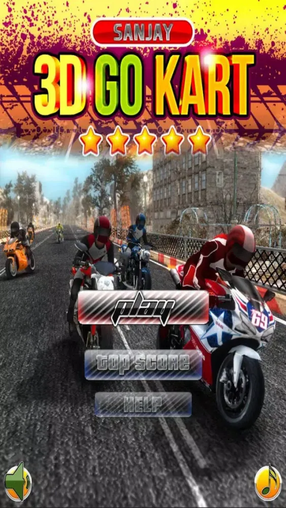 Motorcycle Real Line 3D Ekran Görüntüleri