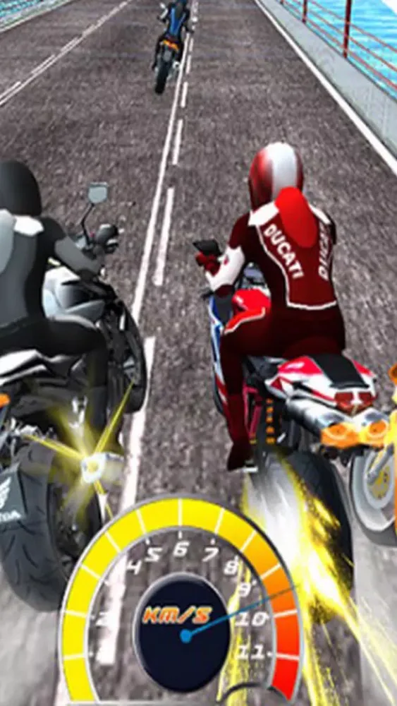 Capturas de pantalla de Crazy Bike Traffic Racing Free