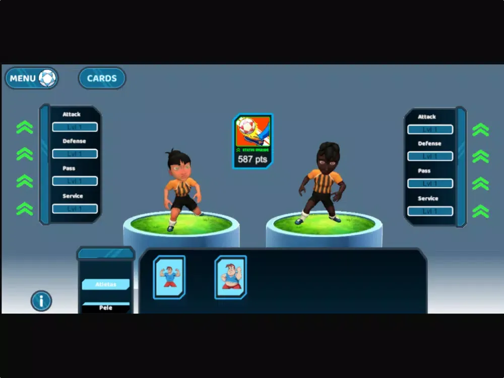 Ảnh chụp màn hình của Footvolley Champions iPad 
