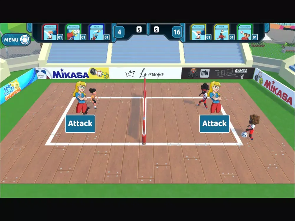 Ảnh chụp màn hình của Footvolley Champions iPad 