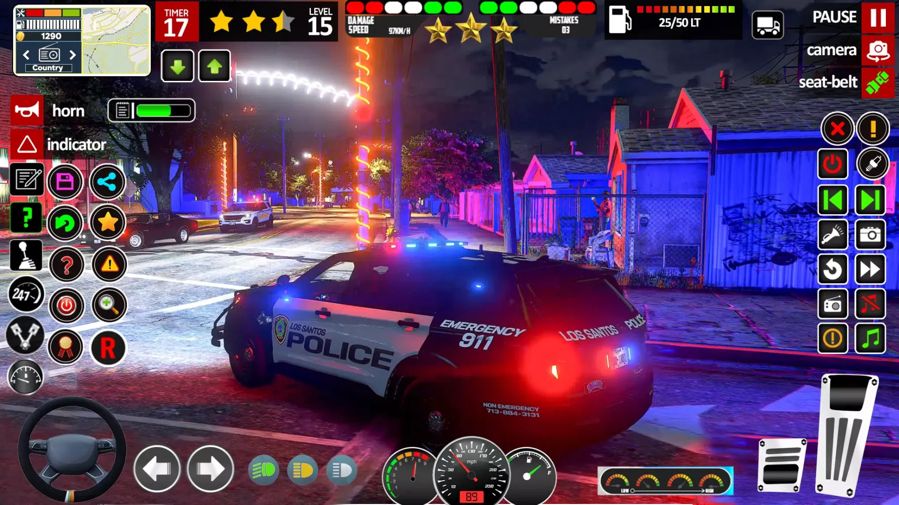 Скриншоты Police Car Chase: City Police