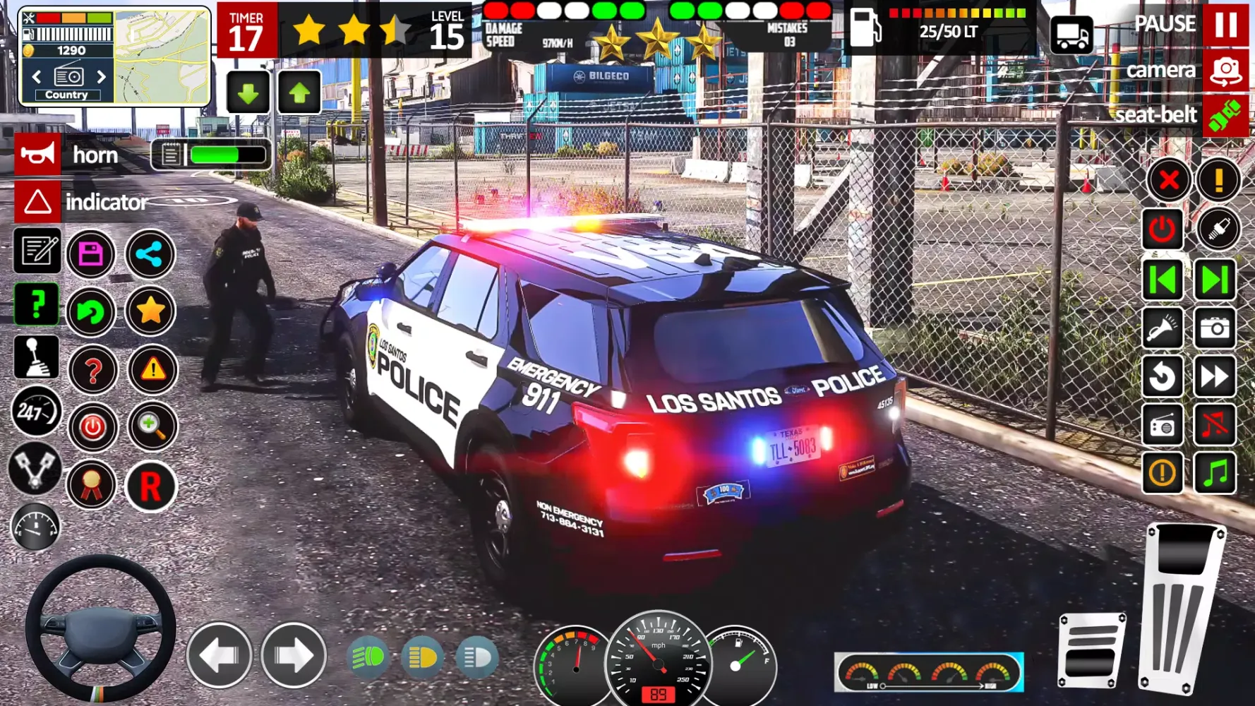 Скриншоты Police Car Chase: City Police