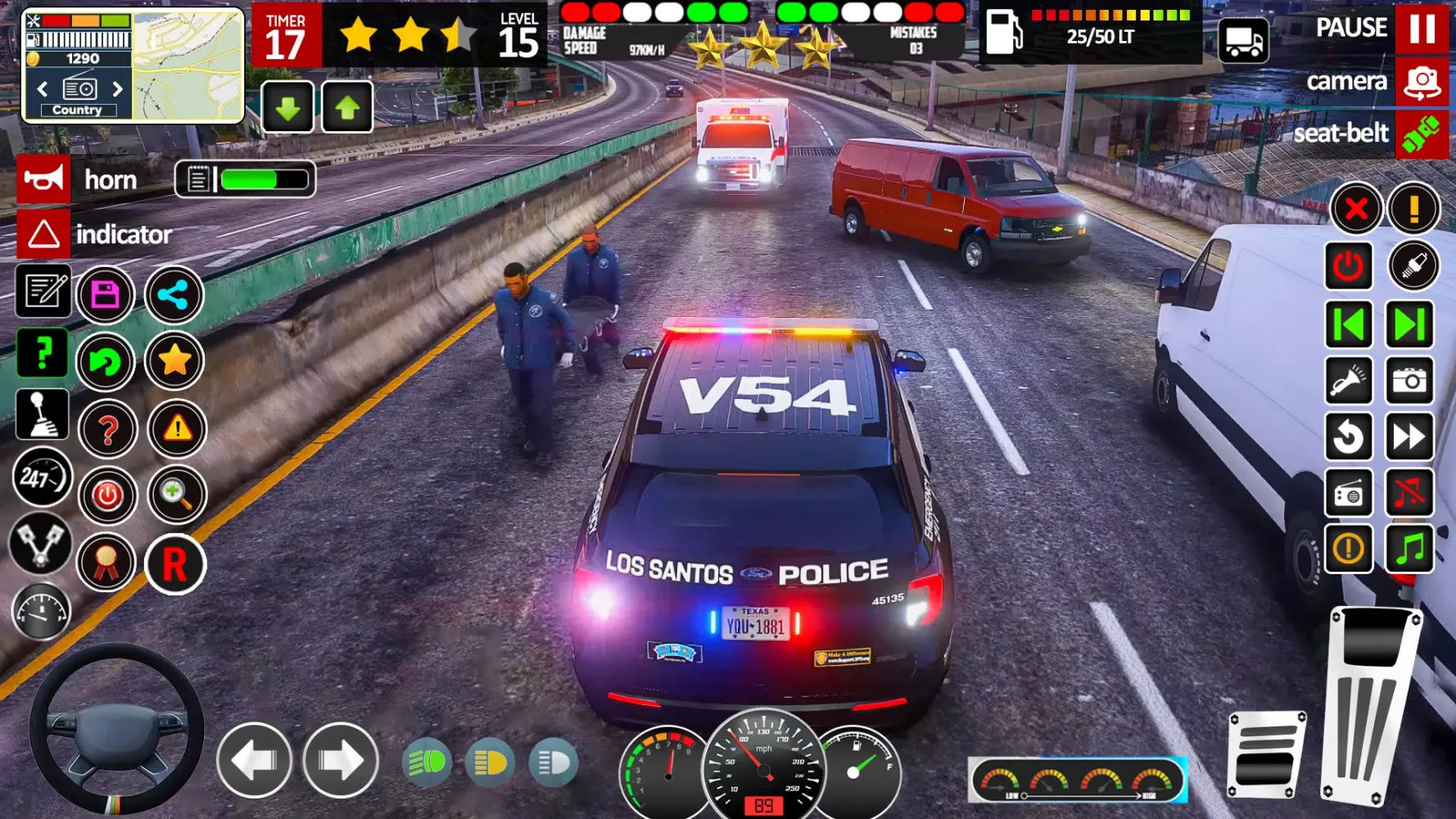 Скриншоты Police Car Chase: City Police