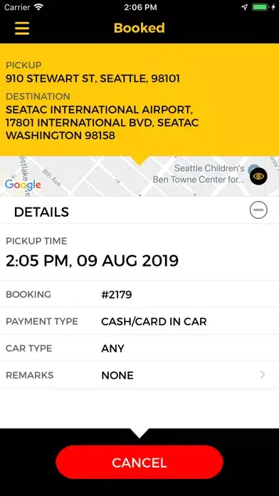 Seattle Yellow Cabs应用截图