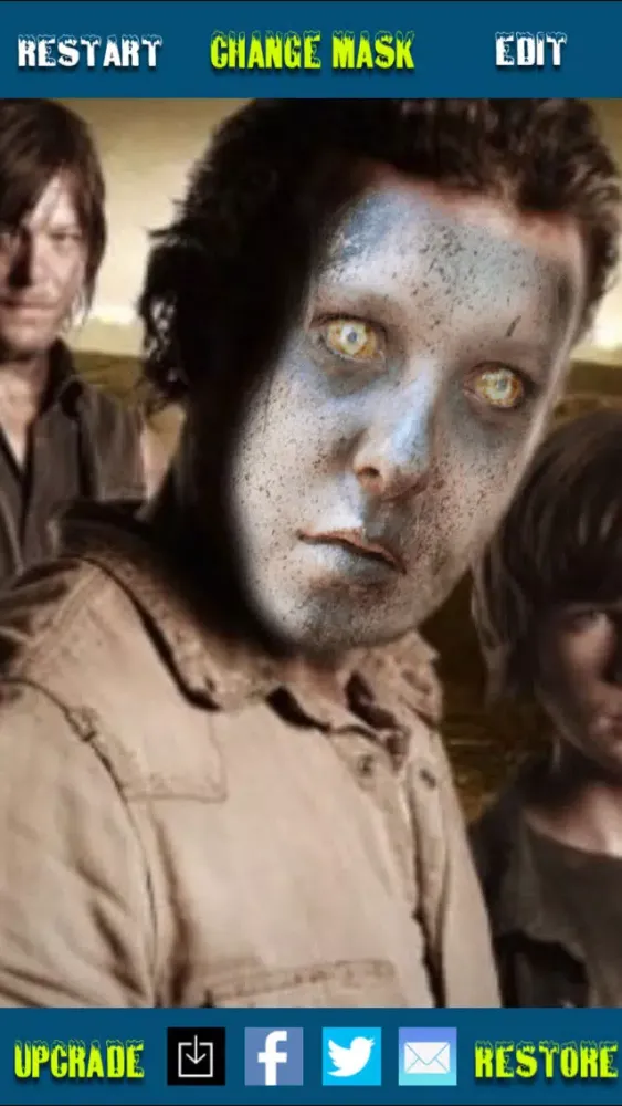 Capturas de tela do Walking Zombie- Dead Face Mask