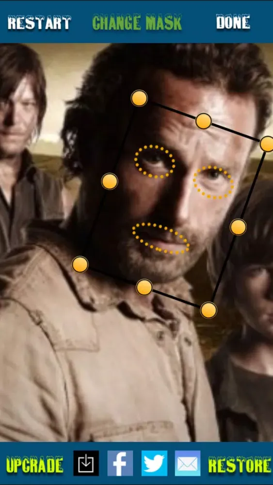 Capturas de tela do Walking Zombie- Dead Face Mask