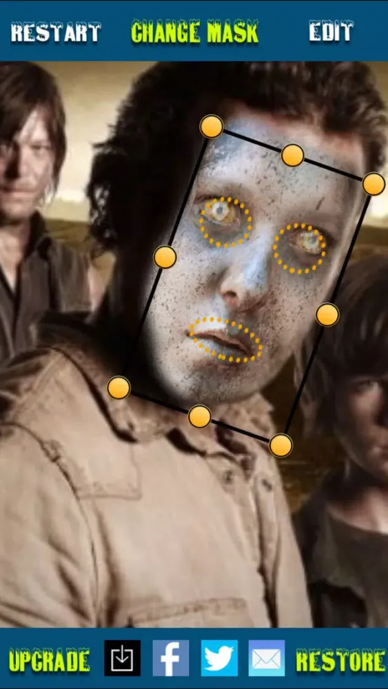 Capturas de tela do Walking Zombie- Dead Face Mask