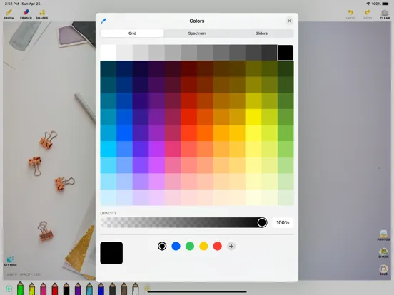 Captures d'écran de Tô Vẽ iPad 