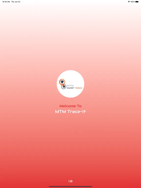 ภาพหน้าจอของ MTM SmartTrack iPad 