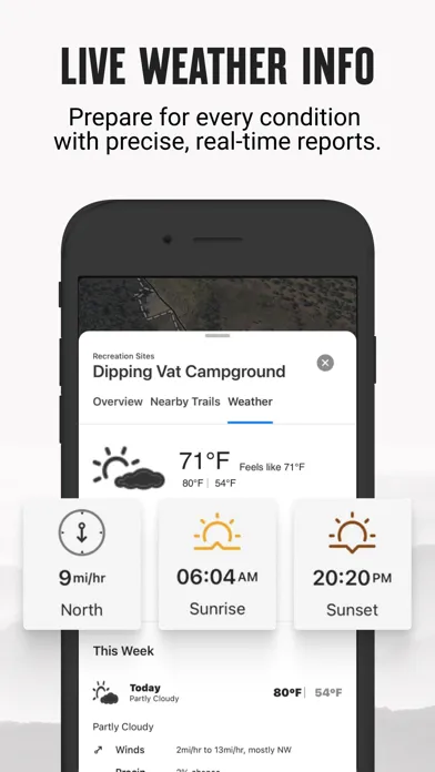 onX Backcountry Ski Tracks Screenshots