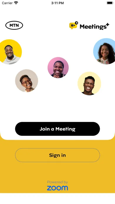 MTN Meetings+ App スクリーンショット