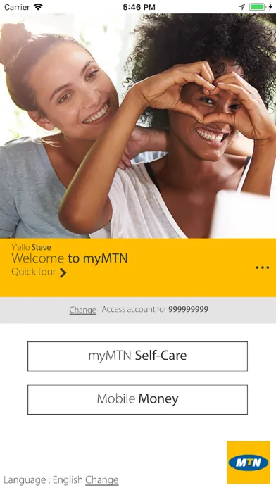 Zrzuty ekranu MyMTN