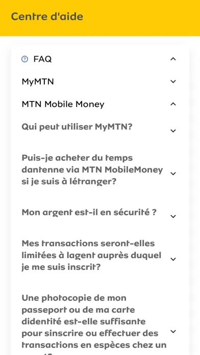 MyMTN BN スクリーンショット