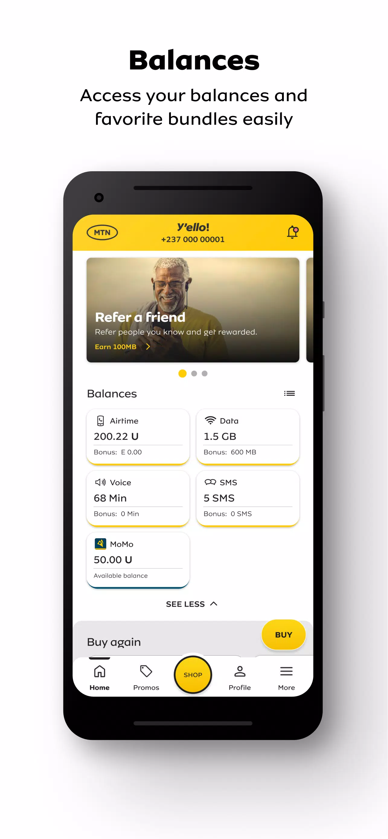 MyMTN Cameroon的應用截圖1