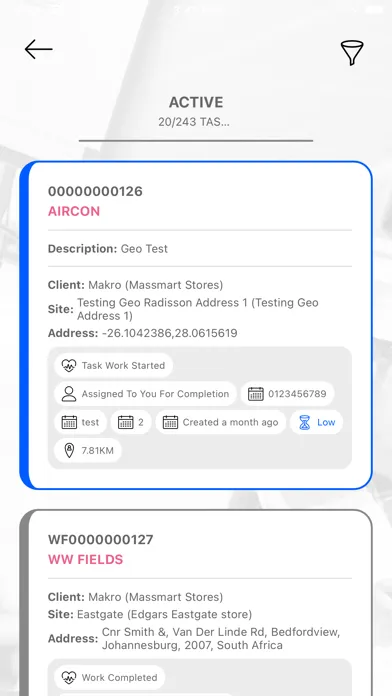 MTN FDC Screenshots