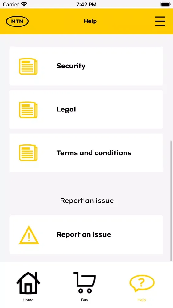 MyMTN Guinee Conakry Screenshots