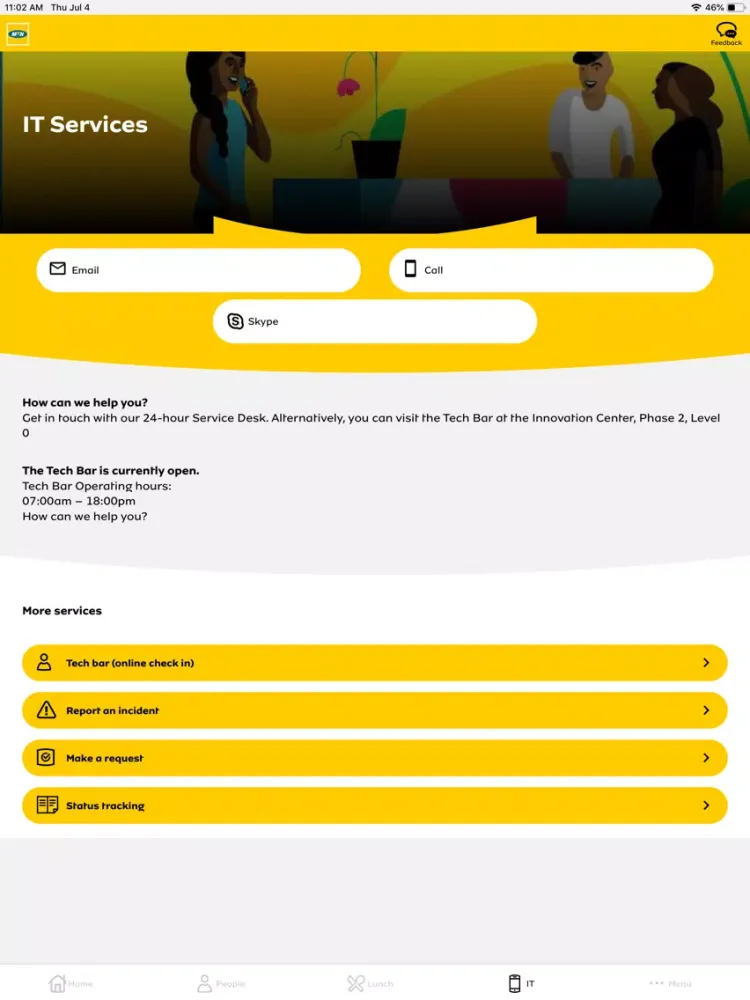 Y'ello Hive iPad  স্ক্রিনশট