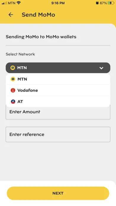 Capturas de pantalla de My MTN Ghana