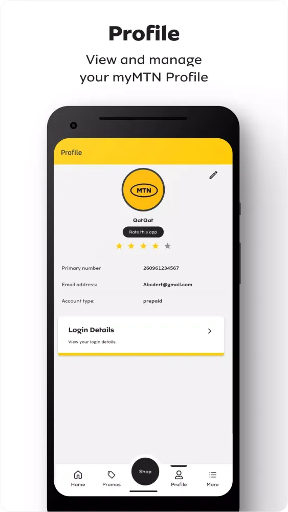 MyMTN Zambia स्क्रीनशॉट