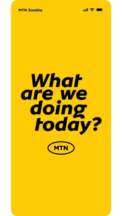 Capturas de pantalla de MyMTN Zambia