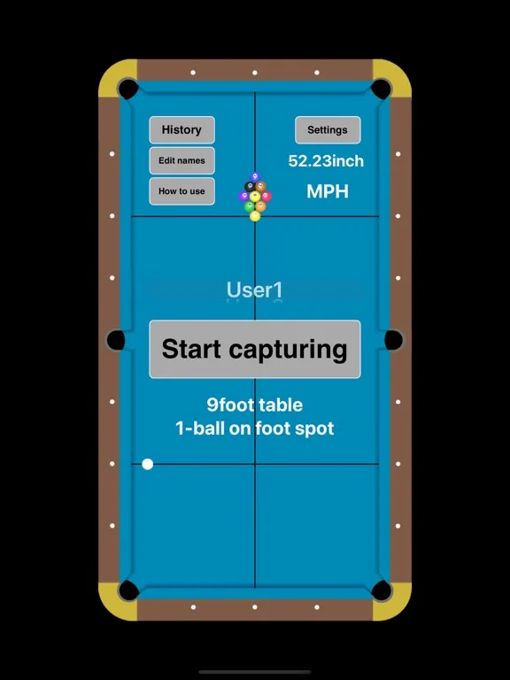 Tangkapan layar Speed Gun for Break Speed iPad 