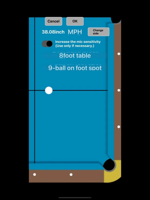 Tangkapan layar Speed Gun for Break Speed iPad 