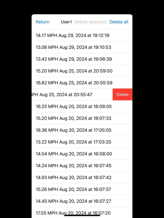 Tangkapan layar Speed Gun for Break Speed iPad 