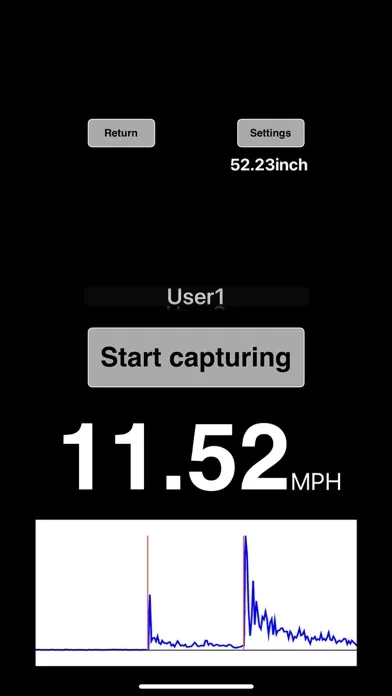 Tangkapan layar Speed Gun for Break Speed