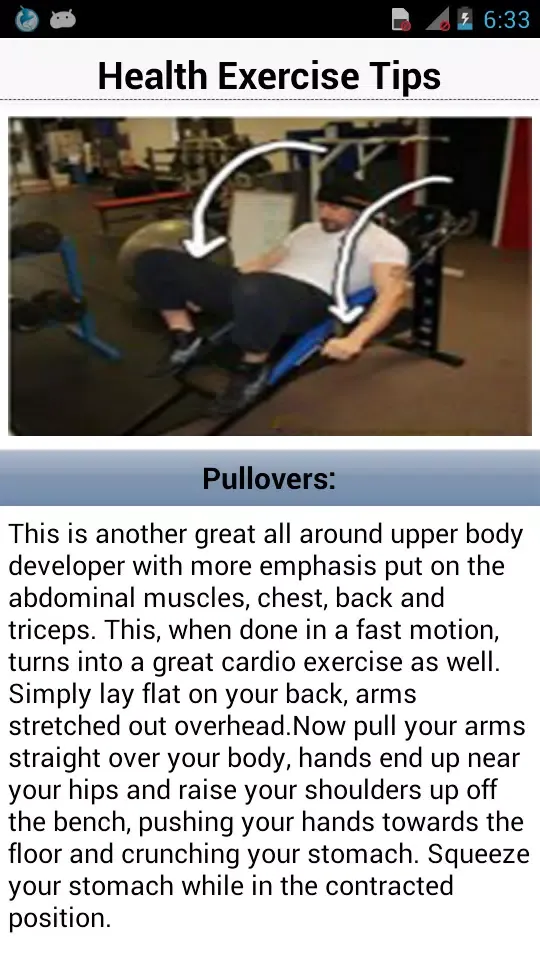 Health Exercise Tips應用截圖