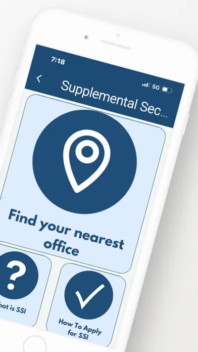 Screenshot di SSI Benefits