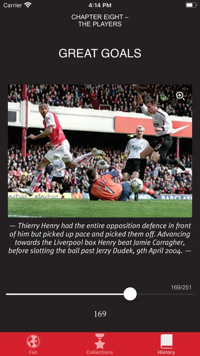 iSports Arsenal Screenshots