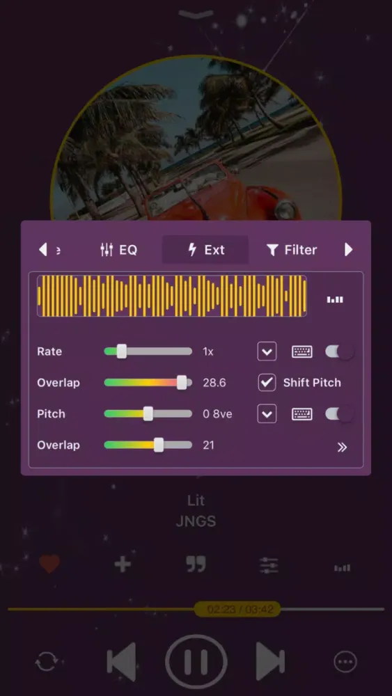 EQ Player ++ スクリーンショット
