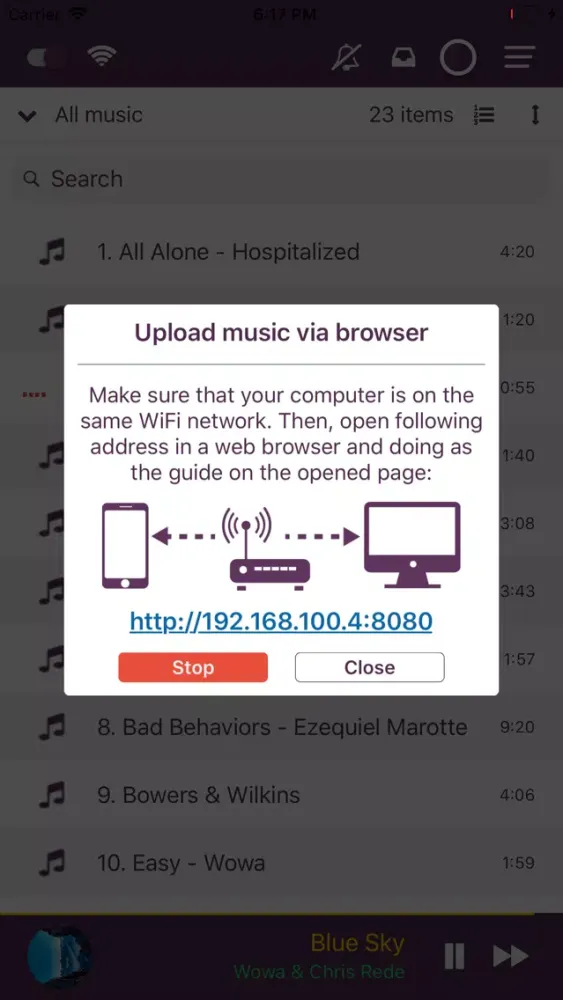 Скриншоты Equalizer Player