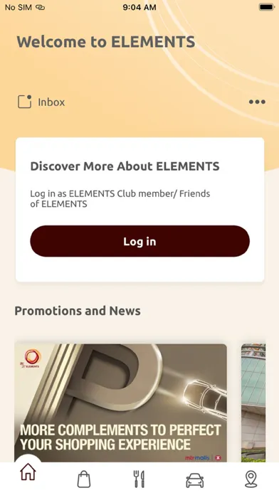 Zrzuty ekranu Elements Mall