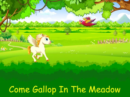 Princess Unicorn Run iPad 应用截图