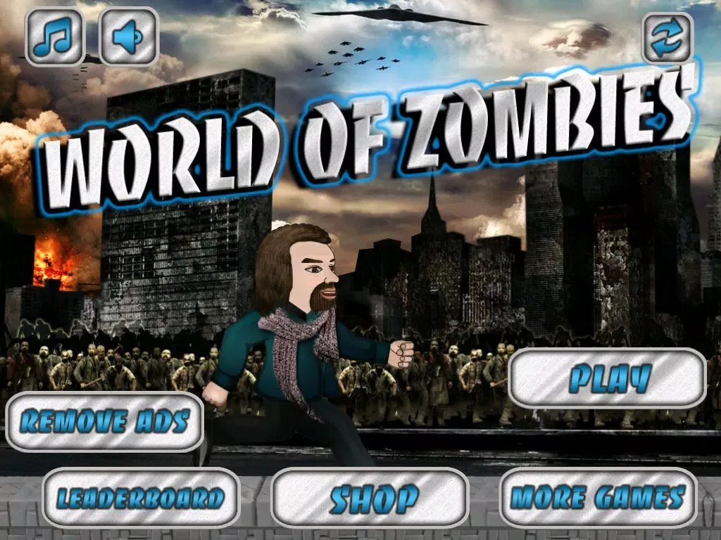 Capturas de pantalla de World of Zombies Runner - Run from Zombie Apocalypse iPad 