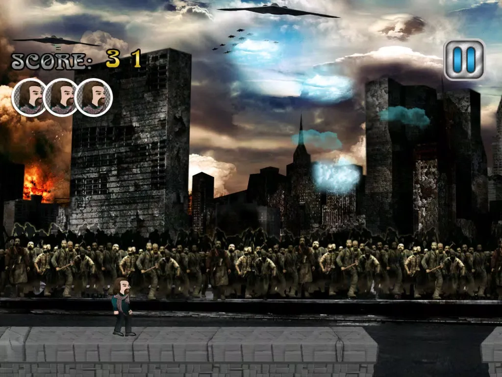Capturas de pantalla de World of Zombies Runner - Run from Zombie Apocalypse iPad 