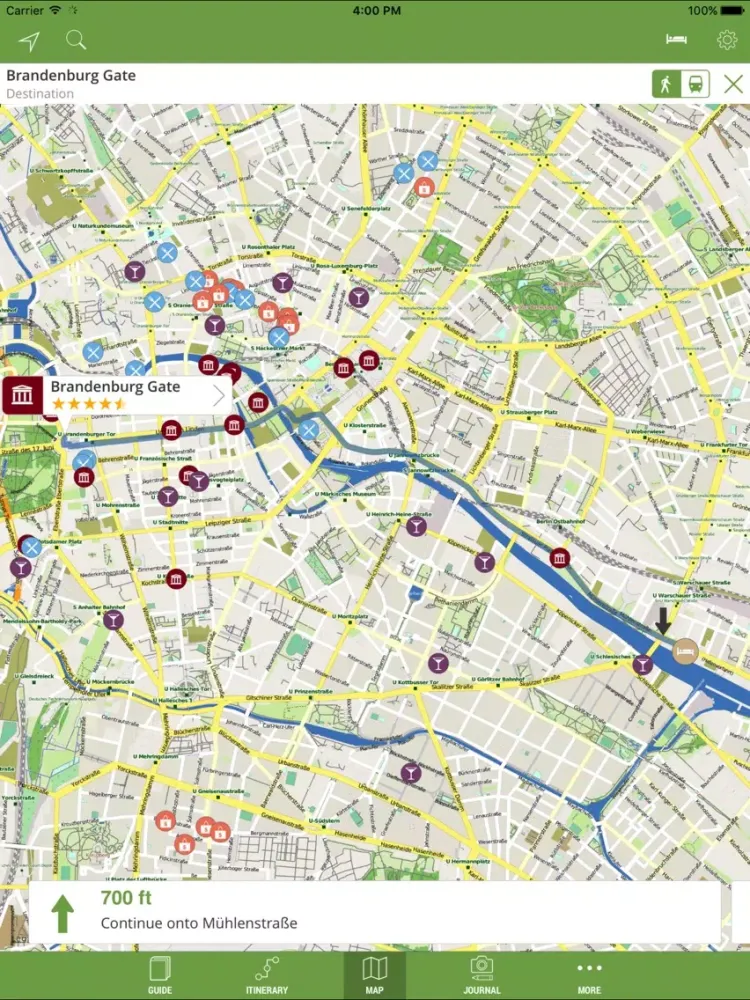 Berlin Travel Guide (with Offline Maps) - mTrip iPad  Ekran Görüntüleri