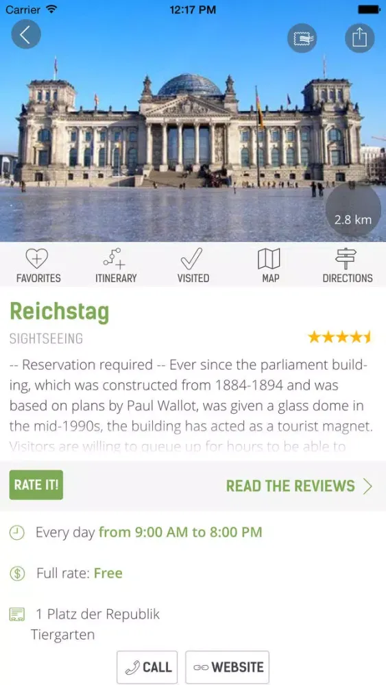 Berlin Travel Guide (with Offline Maps) - mTrip Ekran Görüntüleri