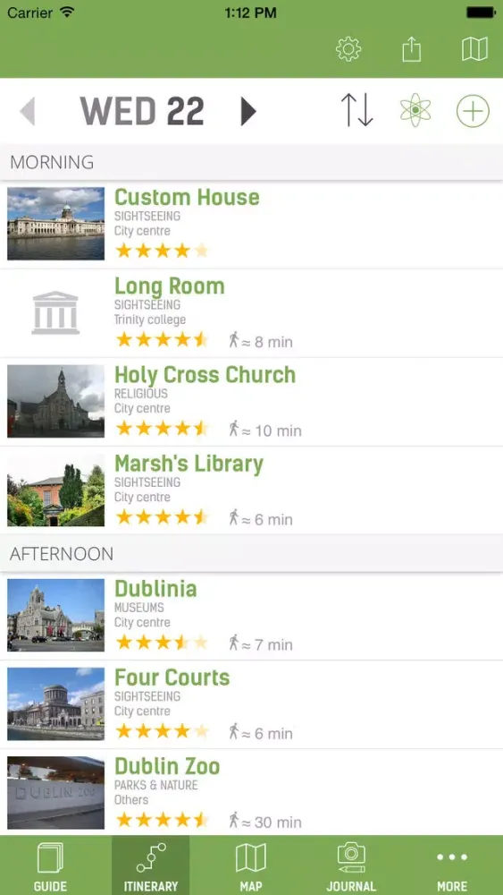 Ảnh chụp màn hình của Dublin Travel Guide (with Offline Maps) - mTrip