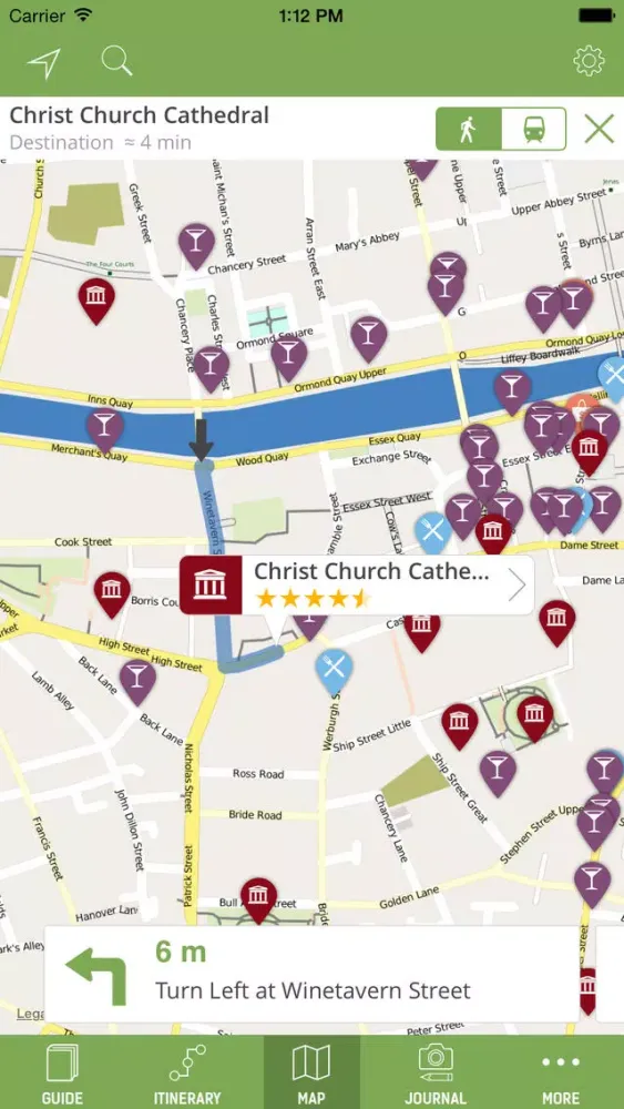 Ảnh chụp màn hình của Dublin Travel Guide (with Offline Maps) - mTrip