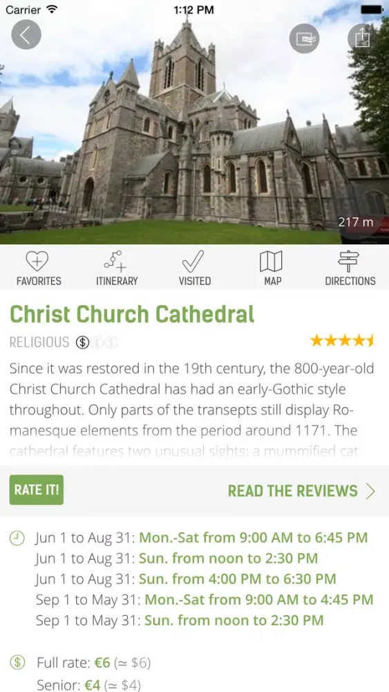 Ảnh chụp màn hình của Dublin Travel Guide (with Offline Maps) - mTrip