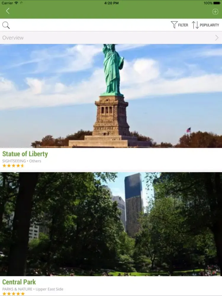 New York Travel Guide (Offline Maps) NYC - mTrip iPad  Ekran Görüntüleri