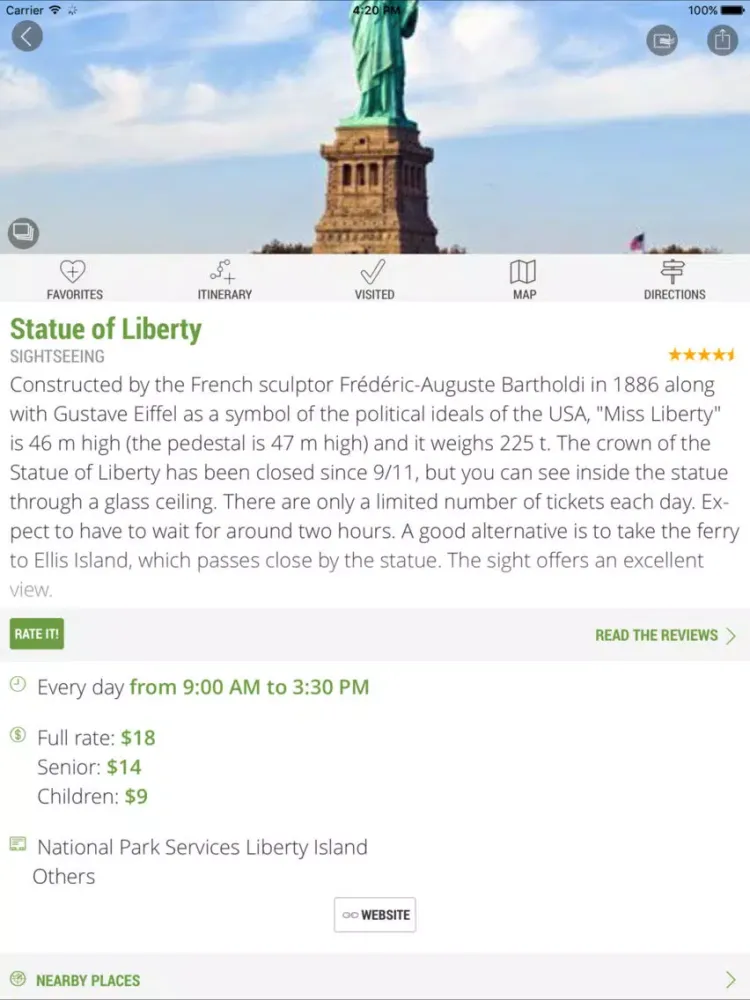 New York Travel Guide (Offline Maps) NYC - mTrip iPad  Ekran Görüntüleri