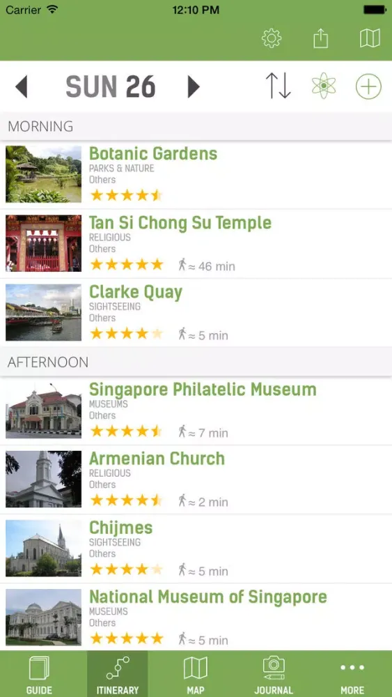 Capturas de tela do Singapore Travel Guide (with Offline Maps) - mTrip