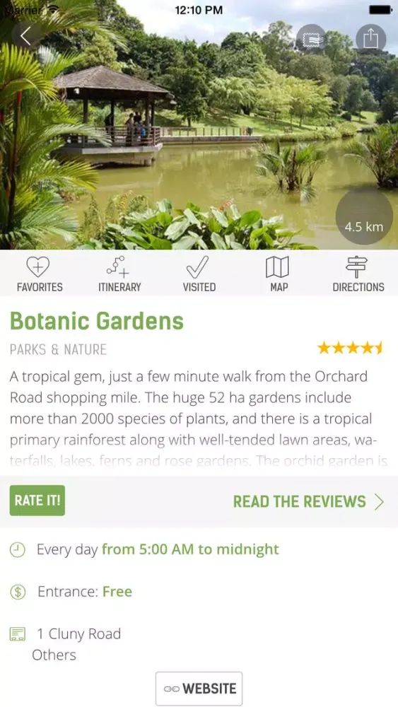 Capturas de tela do Singapore Travel Guide (with Offline Maps) - mTrip