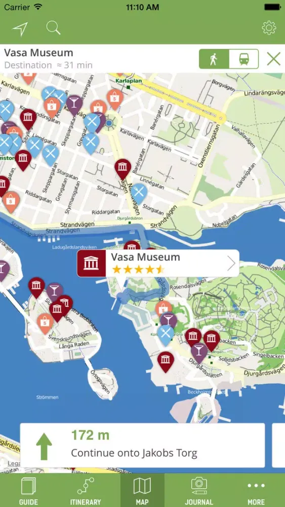 Скриншоты Stockholm Travel Guide (with Offline Maps) - mTrip